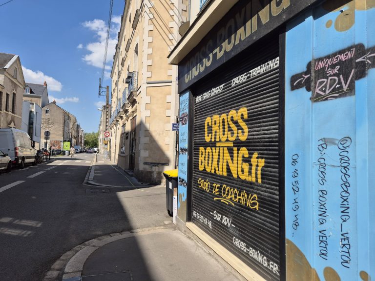 commerce de la rue des olivettes à Nantes
