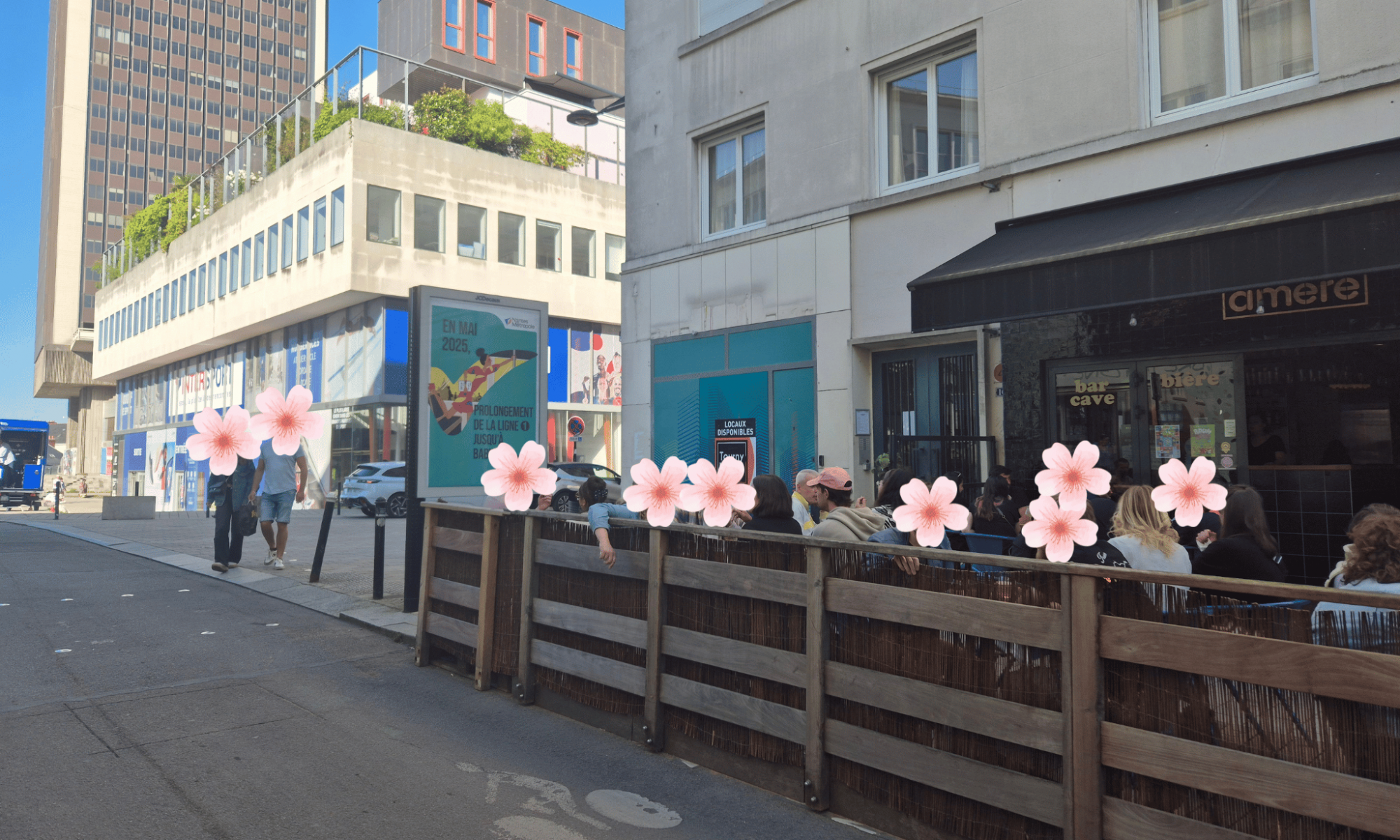 investir rue de budapest nantes bar