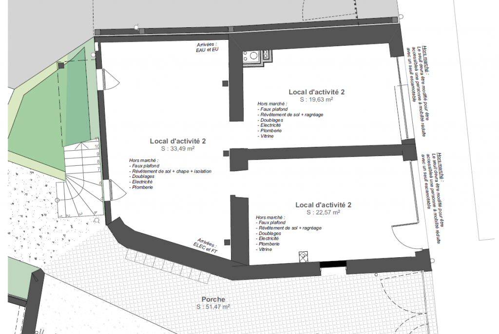 location magasin Rezé
